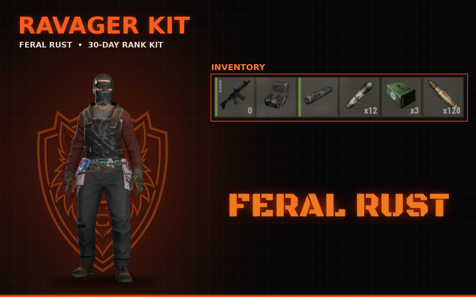 Ravager kit contents