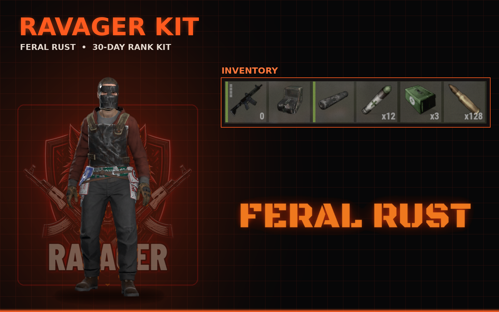 Ravager kit contents